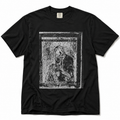 THE VIRGIN AND THE CRUCIFIX T-SHIRT