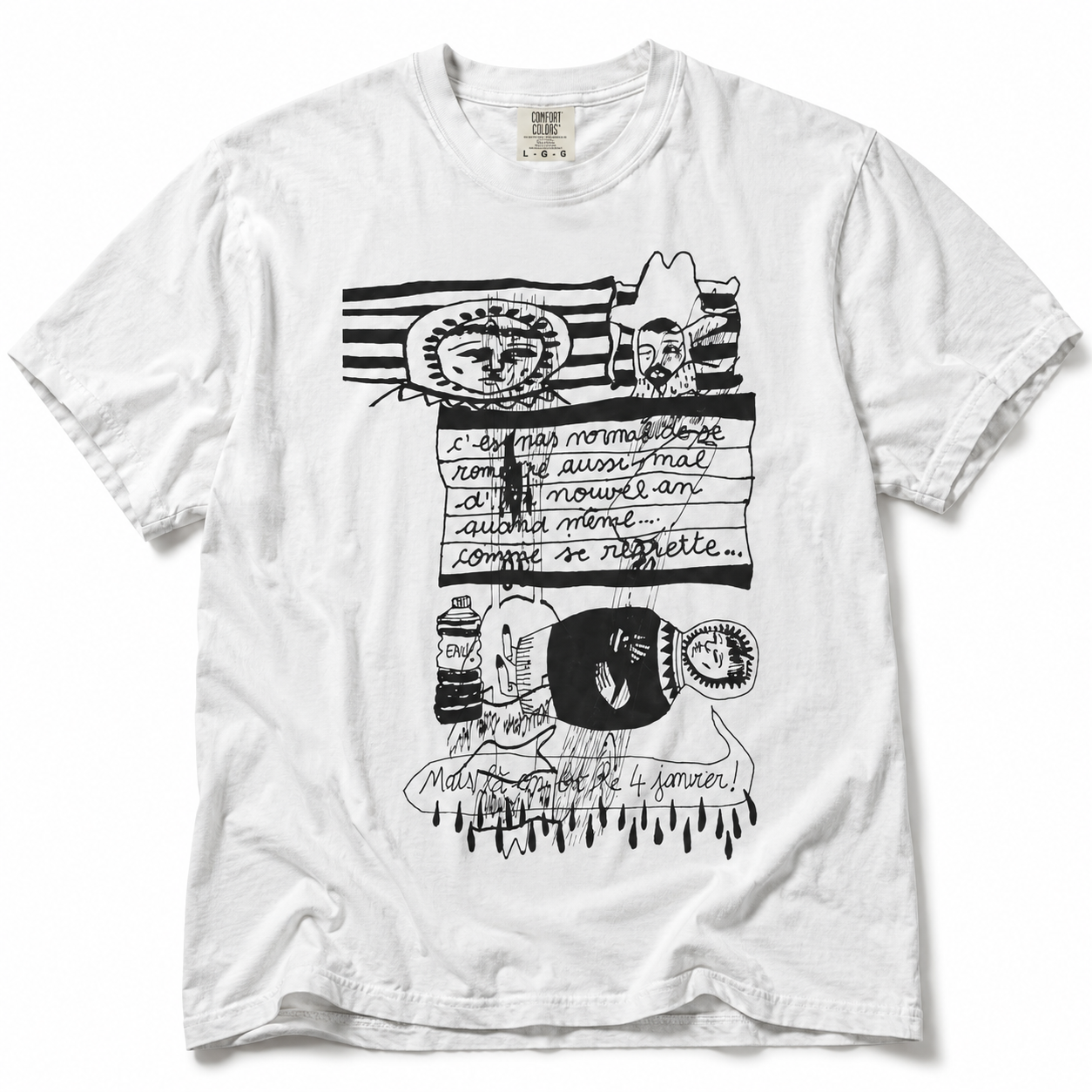 4 JANVIER T-SHIRT