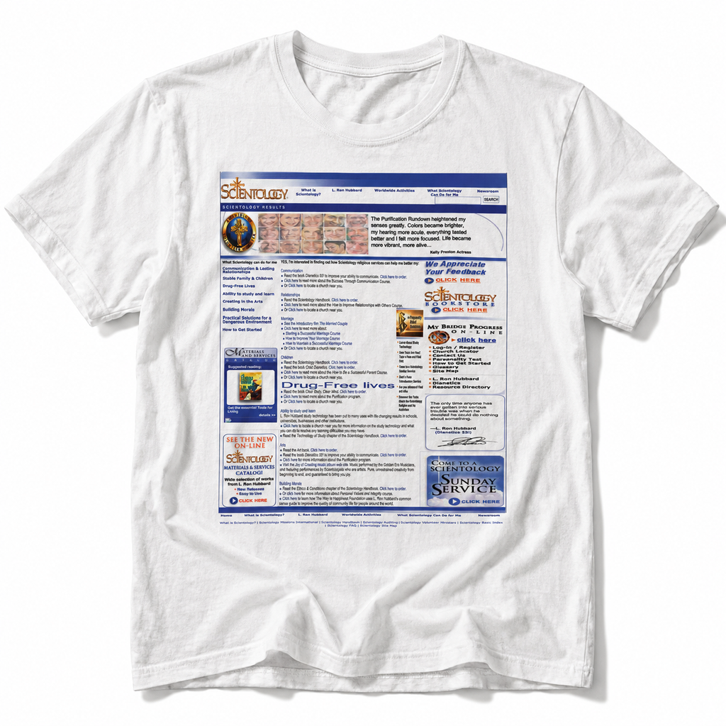 SCIENTOLOGY T-SHIRT